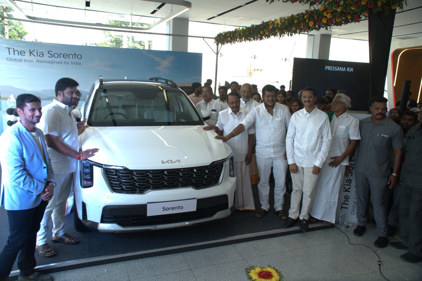 Kia Sorento launch in Erode